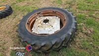 Tractor wheel and tyre - 2