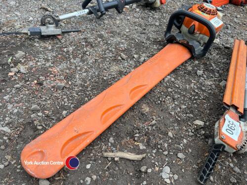 Stihl HS81T hedge cutter with sheath