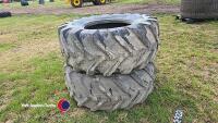 2 x 500 x 70 x 24 telehandler tyres - 4