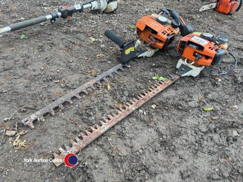 2 x Stihl single sided hedge trimmers