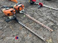 2 x Stihl single sided hedge trimmers - 2