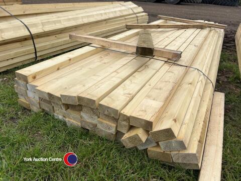 Timber - approx 118.5in x 4in x 2in