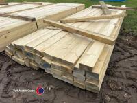 Timber - approx 118.5in x 4in x 2in - 3