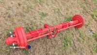 New ADR axle, braked/6 stud - 4