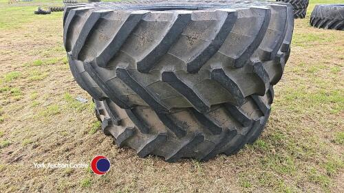 2 x Trellborg 650/85R38 tyres