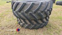 2 x Trellborg 650/85R38 tyres