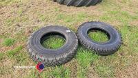 2x Michelin 7.50R16C tyres, unused
