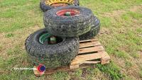3 x trailer wheels, 12.5 x 15 - 4