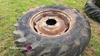 Pair of rear tractor wheels - 2