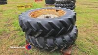 2 x Ford 6 Stud Wheels 13.6 x 36