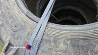 4 x dumper tyres 255/75/15.3 - 3