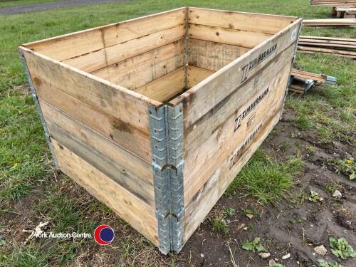 3 x raised bed sections ideal for veg plots