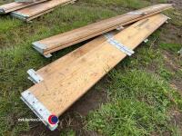 3 x raised bed sections ideal for veg plots - 3