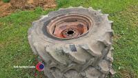 Manitou rough terrain forklift wheels and tyres, 14.9R24 - 2