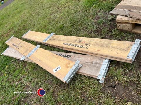 3 x raised bed sections ideal for veg plots