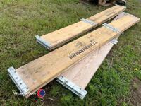 3 x raised bed sections ideal for veg plots - 2