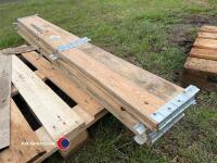 3 x raised bed sections ideal for veg plots - 3