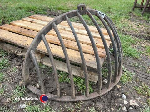 Vintage metal hay rack