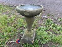 Stone bird bath - 2
