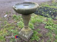 Stone bird bath - 3