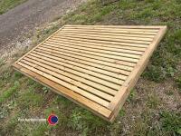 2 x new garden fence panels 1.2m x 1.8m - 3