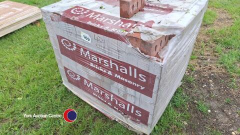 Pack of unused bricks