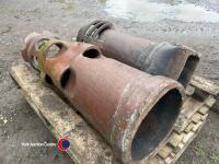 2 x chimney pots - 3