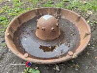 Cast iron garden troughs