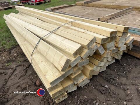Timber - approx 118.5in x 4in x 2in