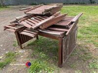 Garden chairs and table - 3