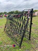 Heavy duty driveway gates, 12ft opening - 2