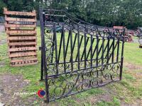 Heavy duty driveway gates, 12ft opening - 3