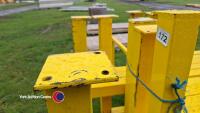 Quantity of steel barriers - 7