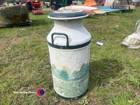 Decorative milk churn