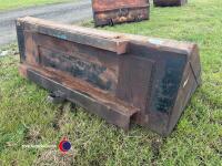 Skidsteer 5ft 6in loader bucket - 3