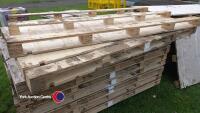 20 x large pallets ideal for cladding or splitting sheds livestock barrier - 2