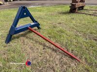 3 point linkage quick hitch bale spike - 2