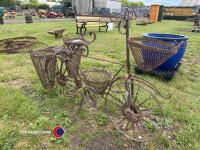 Bespoke old bicycle as planter