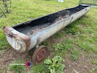 Sheep trough as garden planter - 2
