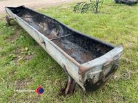 Sheep trough as garden planter - 3
