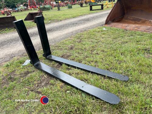 Pair of pallet forks