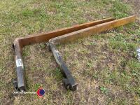 Set of pallet tines - 2