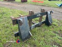 Pallet forks c/w Euro brackets - 3
