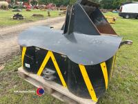 750kg tractor weight block with lights and storage box - 2