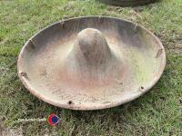 Cast round pig troughs - 3