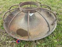 Cast round pig troughs - 2