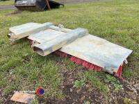 Yard sweeper to fit pallet tines - 4