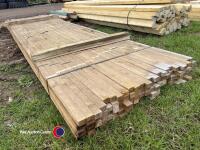Timber - approx 154in x 1.5in x 1in - 2
