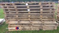 20 x large pallets ideal for cladding or splitting sheds livestock barrier