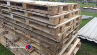 20 x large pallets ideal for cladding or splitting sheds livestock barrier - 4